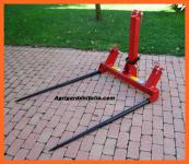 Forcone pieghevole per rotoballa