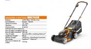 RASAERBA A BATTERIA da 40 a spinta